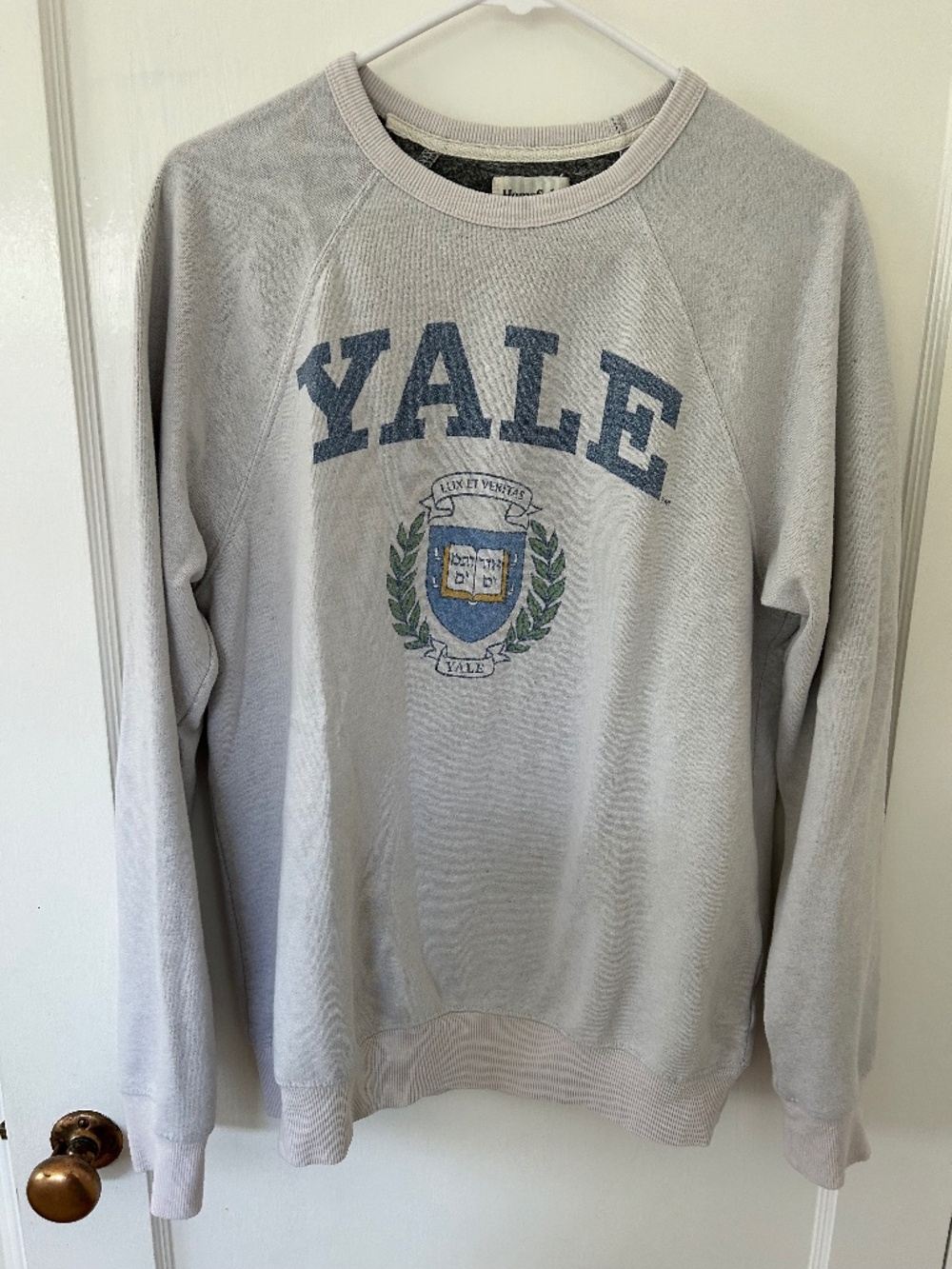 Yale University Bulldogs Sweatshirt Medium Vintage